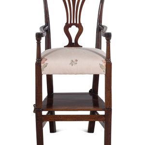 A George III Style Child's Walnut