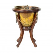 A GEORGE III STYLE COPPER AND