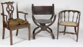 A George III style fruitwood a
