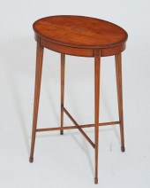 A GEORGE III STYLE  FRUITWOOD