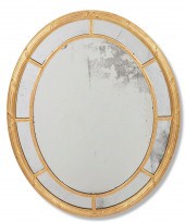 A GEORGE III STYLE GILTWOOD OV