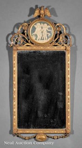 A George III-Style Giltwood Mi
