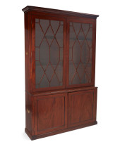 A GEORGE III-STYLE GLAZED MAHO