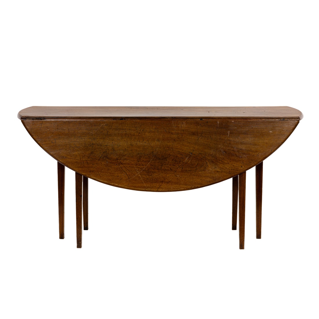 A GEORGE III STYLE HIGHLY FIGURED