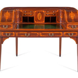 A George III Style Inlaid and
