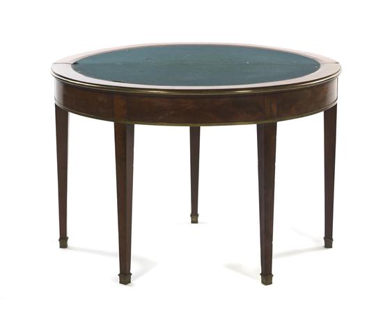 A George III Style Mahogany and