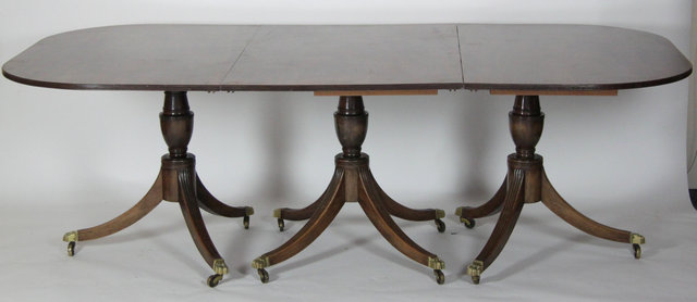 A George III style mahogany