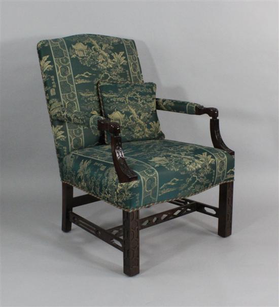 A George III style mahogany