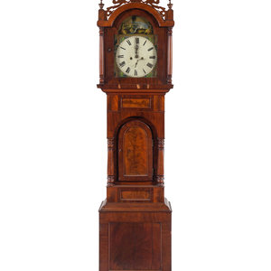 A George III Style Mahogany Tall