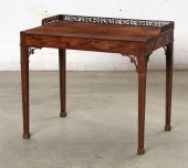 A GEORGE III STYLE  MAHOGANY S