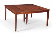 A GEORGE III STYLE MAHOGANY EX