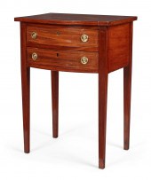 A GEORGE III STYLE MAHOGANY BO