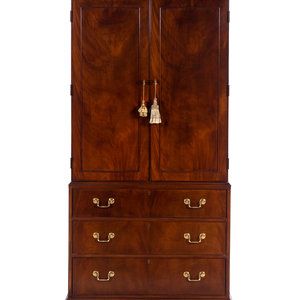 A George III Style Mahogany Linen