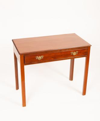 A George III style mahogany side