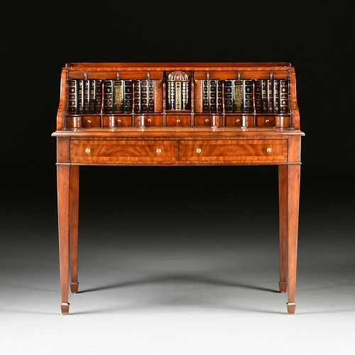 A GEORGE III STYLE MAHOGANY BONHEUR