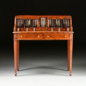 A GEORGE III STYLE MAHOGANY BO