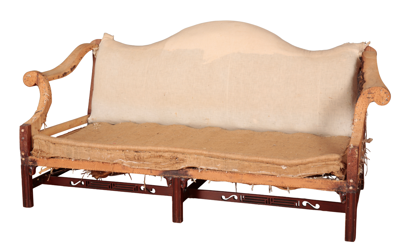 A GEORGE III STYLE MAHOGANY