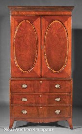 A George III-Style Mahogany Li