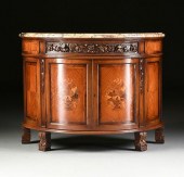 A GEORGE III STYLE MARQUETRY I