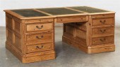 A GEORGE III STYLE PINE PEDEST