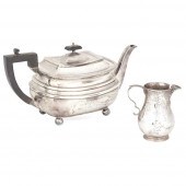 A GEORGE III STYLE TEAPOT Gold