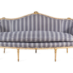 A George III White-Painted and