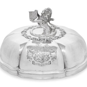 A George III/IV Silver Cloche