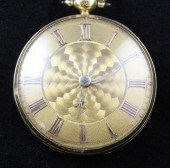 A George IV 18ct gold keywind