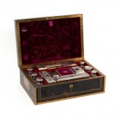 A George IV coromandel and bra