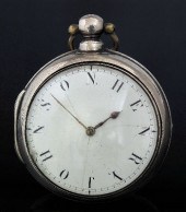 A George IV gentleman's silver