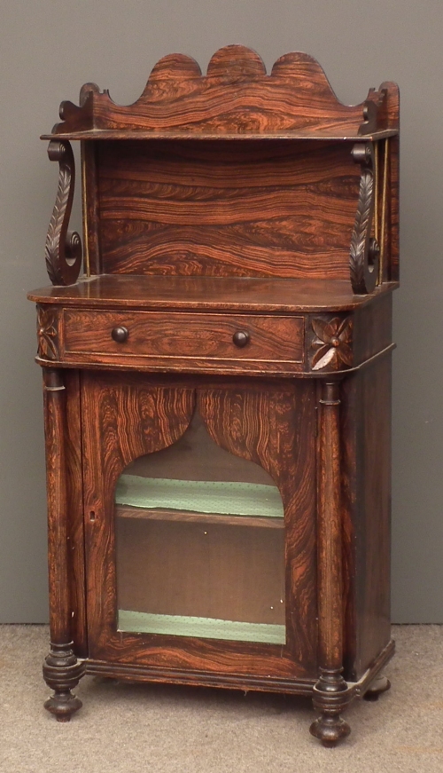 A George IV grained as rosewood