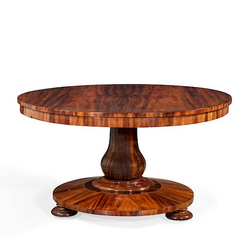A GEORGE IV HARDWOOD TILT TOP
