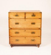 A George IV mahogany and brass