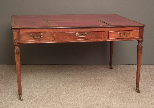 A George IV mahogany library