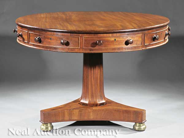A George IV Mahogany Rent Table