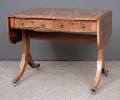 A George IV mahogany sofa tabl