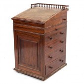 A George IV rosewood Davenport