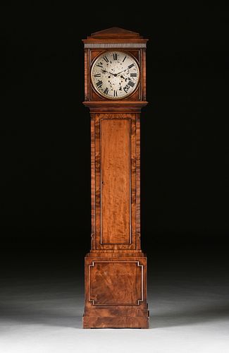 A GEORGE IV SCOTTISH FLAME MAHOGANY