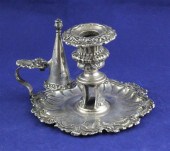 A George IV silver chamberstic