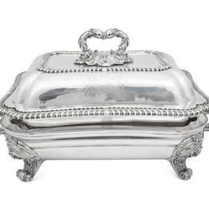A George IV Silver Covered