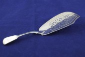 A George IV silver fiddle patt