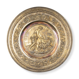 A George IV Silver-Gilt Sideboard