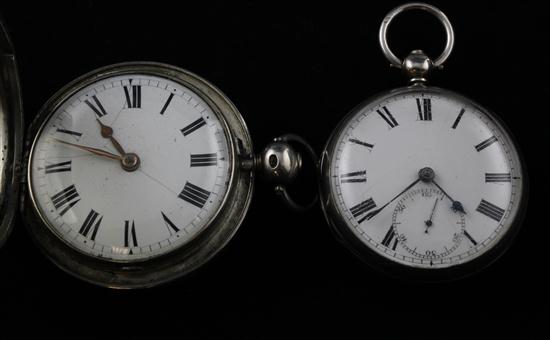 A George IV silver hunter keywind