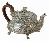 A George IV silver teapot Jose