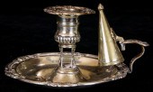 A GEORGE IV STERLING TAPERSTAN