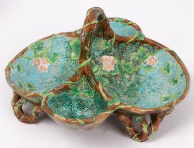 A George Jones majolica