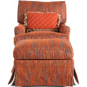 A George Smith Easy Chair and