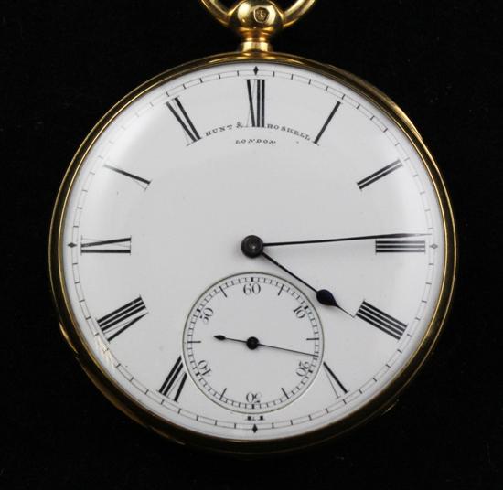 A George V 18ct gold keywind