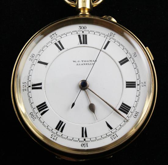 A George V 18ct gold keyless