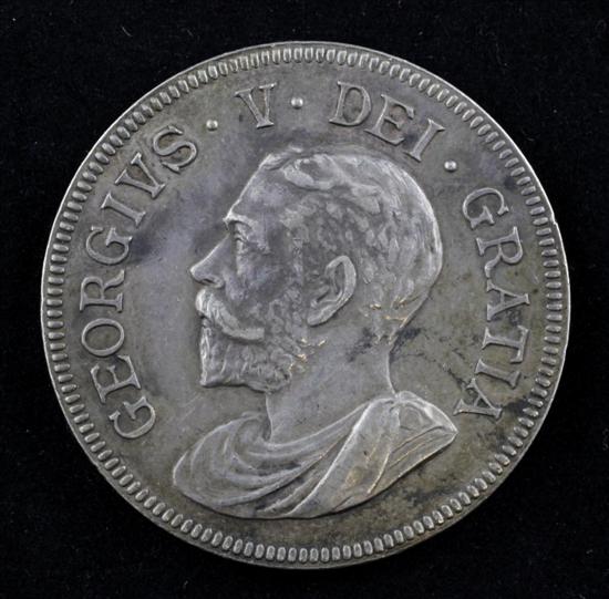 A George V 1911 Double Florin